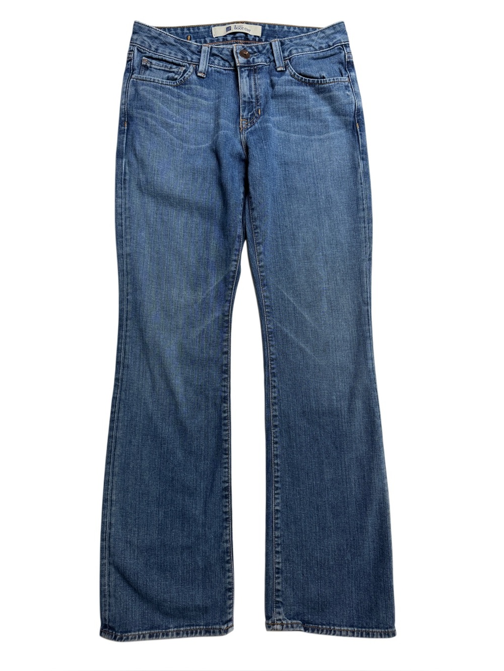 {GAP Vintage} "Curvy Boot Cut" Blue Bootcut Denim Jeans WJ421